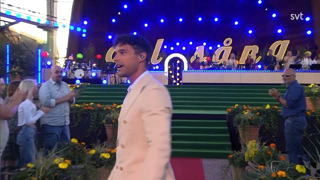 Eric Saade – Every Minute / Like u used to | Allsång på Skansen 2021 | SVT смотреть онлайн