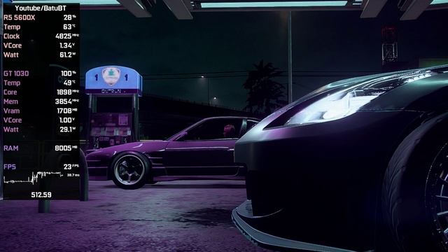 Need for Speed Heat | RX 6600 XT | GTX 1050 Ti | GT 1030 | RX 550 | GT 710 смотреть онлайн