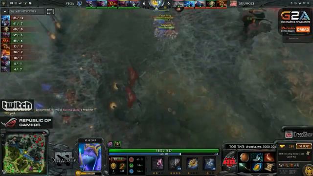 Dread комментирует Vega Squadron vs 5Jungz Часть 2 смотреть онлайн