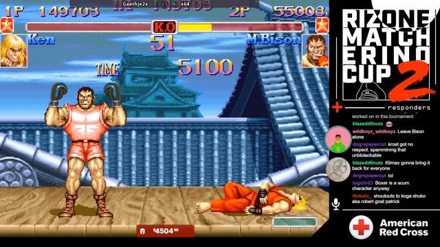 Super Street Fighter II Turbo - Matcherino Cup 2 - Top 32 to Top 8 смотреть онлайн