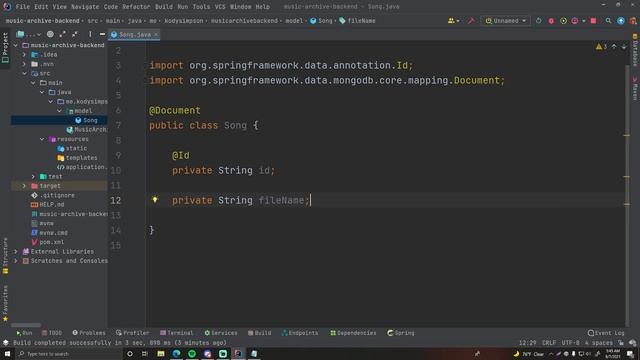 MongoDB Database Setup - Spring Boot and ReactJS Music Player CRUD Application смотреть онлайн