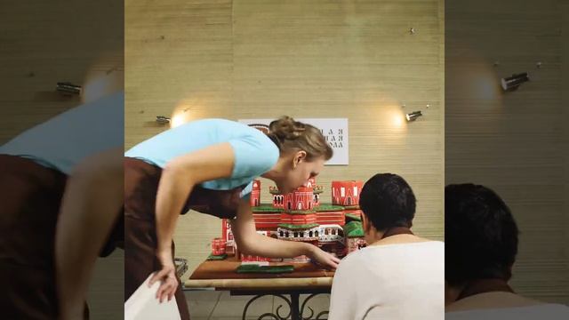 Пряничный храм Василия Блаженного за 60 секунд смотреть онлайн