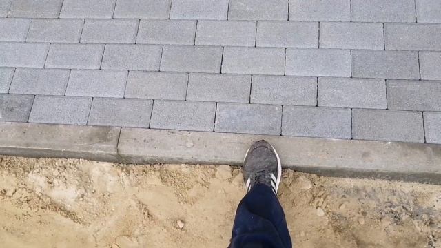 Отмостка из тротуарки. смотреть онлайн