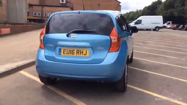NISSAN NOTE TEKNA DIG-S BLUE 2016 смотреть онлайн