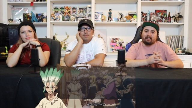 Dr.Stone S2E1 Reaction and Discussion "Stone Wars Beginning" смотреть онлайн