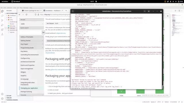 Interfacce con Kivy 16 - Installare un'applicazione su Android смотреть онлайн