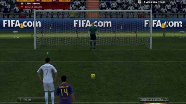 Гол Роналду с пенальти в Фифа 12)By Keligov смотреть онлайн