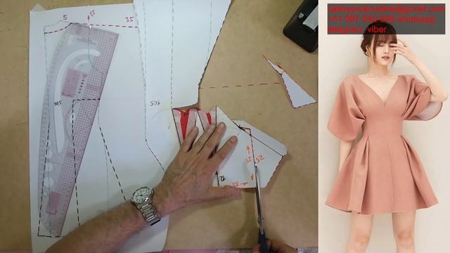 Моделирование платья. Modelado de vestido смотреть онлайн