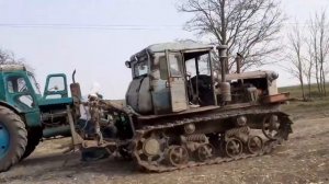 Посев люцерны сеялкой "СЗ 3.6" трактор т 40 ,т 74,юмз 6. 30.03.2020.