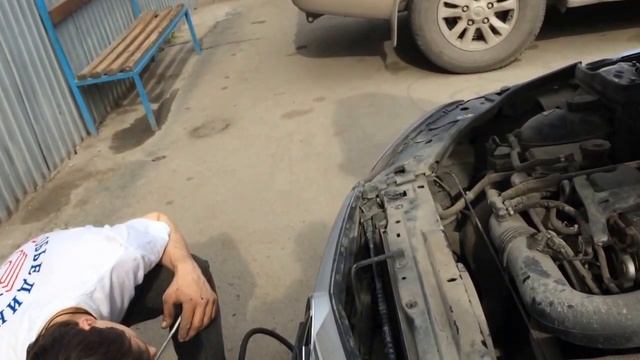Защита автомобиля от перегрева, продуваем радиатор смотреть онлайн