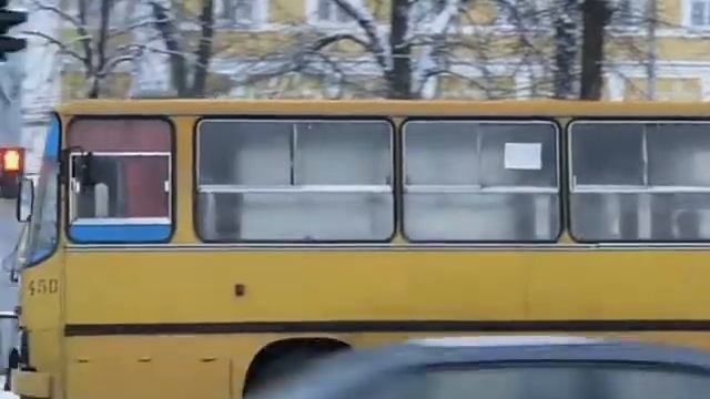 Кострома. Икарус-280 # 450, ПАТП-3. Январь 2009 года смотреть онлайн