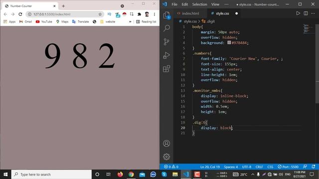 Number Counter Css... смотреть онлайн