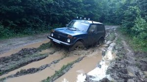 НИВА НА НОВОЙ РЕЗИНЕ (FORWARD SAFARI 510) ЛЮБАЯ ГРЯЗЬ НЕ СТРАШНА