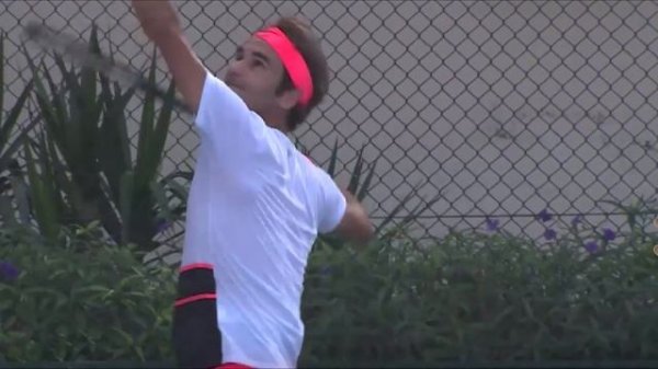 Roger Federer Practice in Dubai - 22nd of December 2016