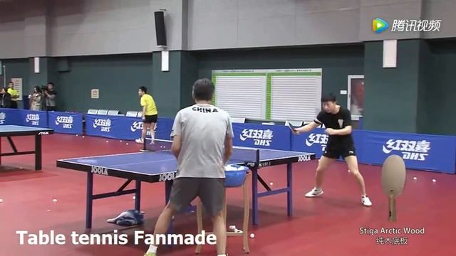 Ma Long Forehand Flick And Backhand Technique смотреть онлайн