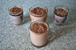 Десерт из ряженки