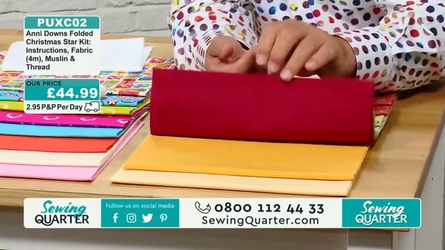 Tilda Bird Pond Quilt & Folded Star Demonstration by Emma Bradford for the Sewing Quarter 4-11-18 смотреть онлайн