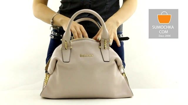 Сумка Baldinini 570430 light grey смотреть онлайн