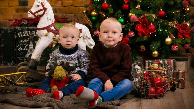 Семейная Новогодняя фотосессия смотреть онлайн