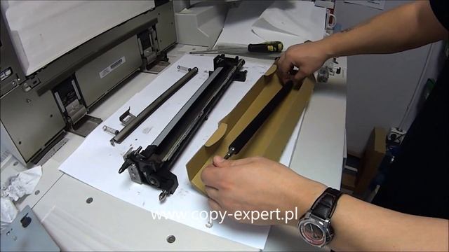 RICOH Aficio MP 9000 1100 1350 Replacement CLEANING BRUSH and CLEANING BLADES смотреть онлайн