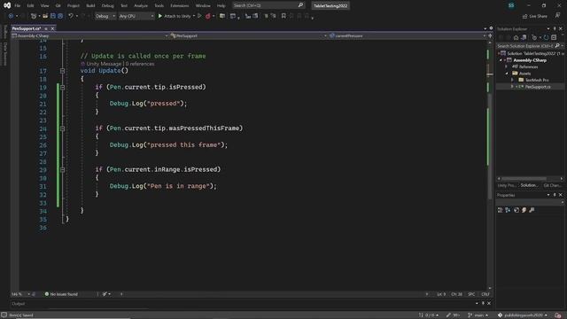 Unity Pen Tablet Stylus Support Drawing Tutorial смотреть онлайн
