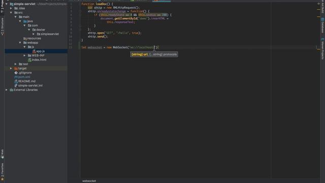 3) Simple Websocket смотреть онлайн