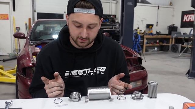 RB25DET SWAP R33 Skyline CUSTOM FUEL SYSTEM!