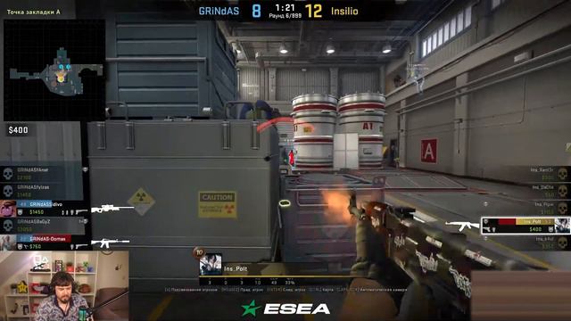 ЭТИМ КЛАТЧЕМ INSILIO ВЫШЛИ НА HLTV смотреть онлайн