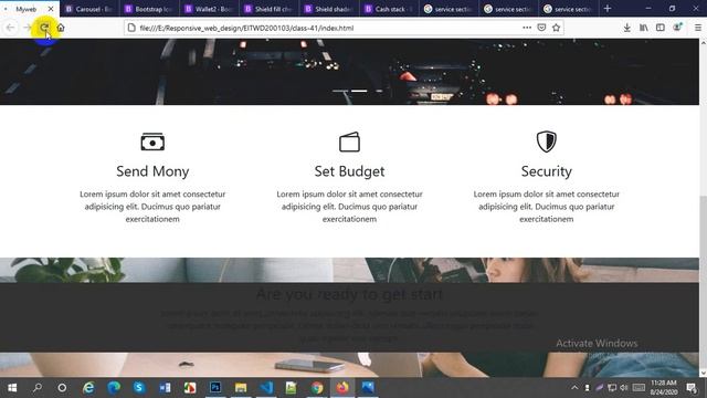 Simple project with bootstrap смотреть онлайн