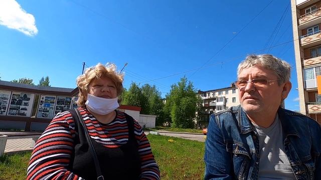 Сланцы, беседа о жизни в городе пенсионеров. смотреть онлайн