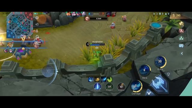 Bruno Solo Rank Mythic - MVP game play - New Skin -Top Global Build- MLBB смотреть онлайн