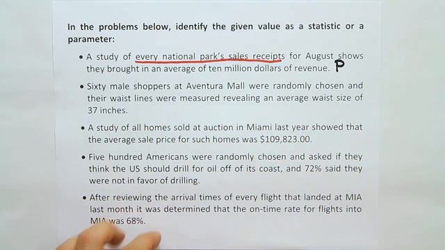 Statistics Vs. Parameters смотреть онлайн