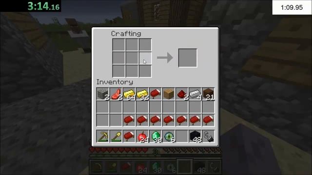 Мировой рекорд прохождения Minecraft 4 минуты 7 секунд! смотреть онлайн