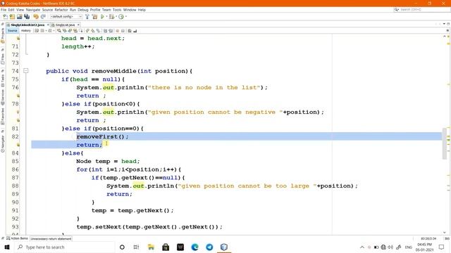 Maintaining Length of Singly Linked List || In JAVA смотреть онлайн