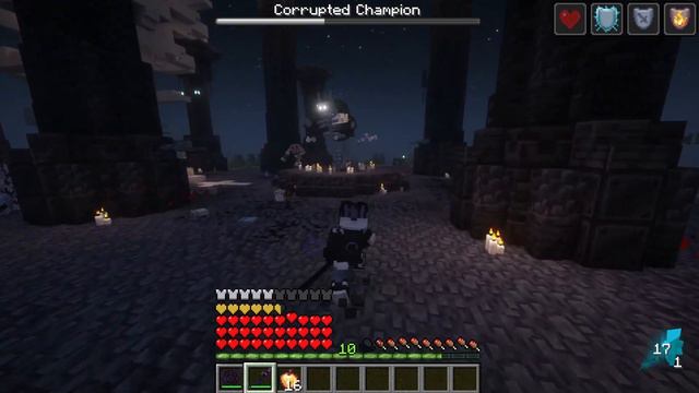Corrupted Champion BOSS fight - Minecraft Epic Fight смотреть онлайн