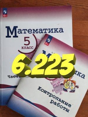 математика 5 класс номер 6.223