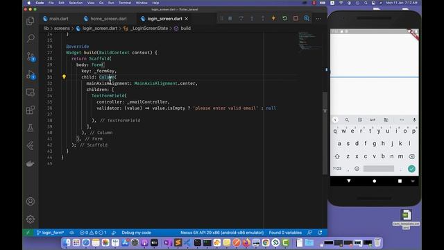 Flutter Auth using Laravel Sanctum - part 3 - Create Login Form смотреть онлайн