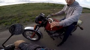 ИЖ Юпитер 5 vs. ЯВА 350 vs. ИЖ Планета 5 - ГОНКА!!!