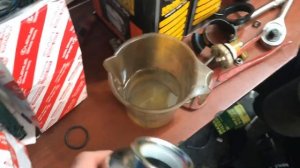 Замена топливного фильтра на Prado 150 Дизель