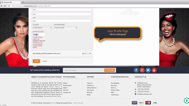 CS-Cart Themes: VIVAshop - Best Responsive CS-Cart Theme смотреть онлайн