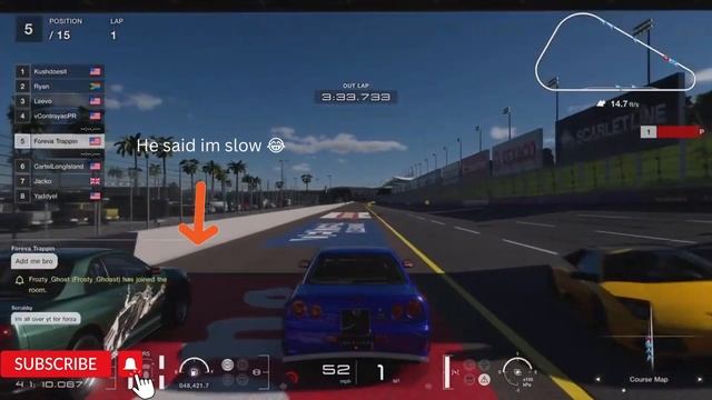 GT7 : Quick R34 GTR Blue Moon Drag tune shuts up hater ? смотреть онлайн