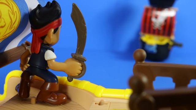 Jake and the Neverland Pirates | Musical Pirate Ship Bucky, Captain Hooks Jolly Roger | Fisher Pric смотреть онлайн