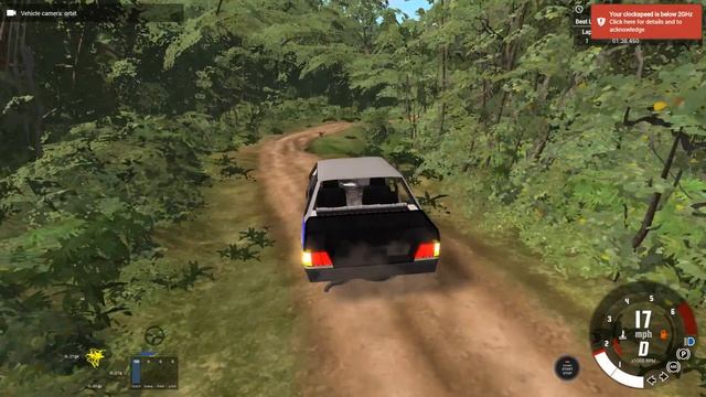 BeamNG.drive 0.15.0.5.7940 (Time Trials) (Vaz 2115)