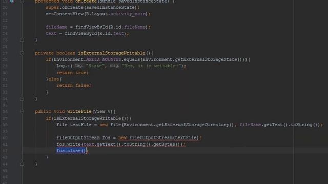 Write/Save File to External Storage | Android Studio смотреть онлайн