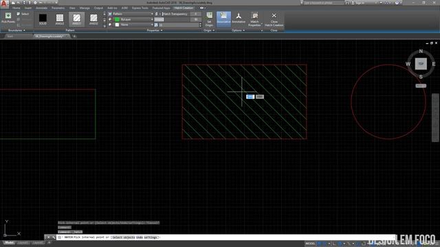 Curso Essencial Autocad 2017 - Aula 35 Hatch command смотреть онлайн