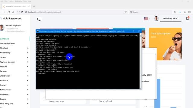 Create keystore for your app смотреть онлайн