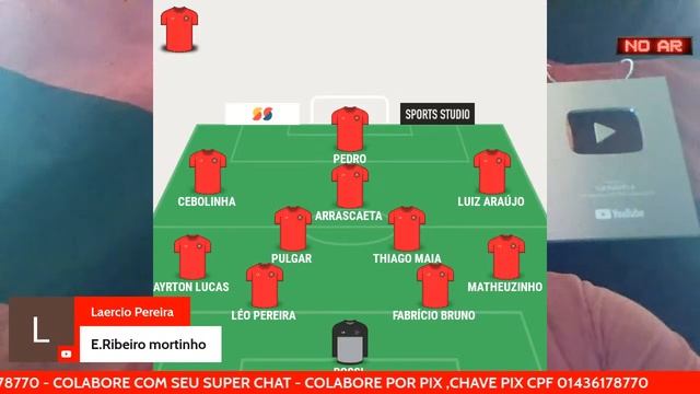 FORTALEZA X FLAMENGO-BATE PAPO COM A NAÇÃO! смотреть онлайн