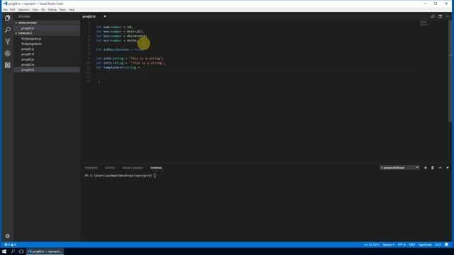 TypeScript Tutorials - 06 TypeScript Types смотреть онлайн