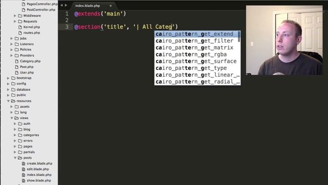 Part 32 - Categories CRUD [How to Build a Blog with Laravel Series] смотреть онлайн
