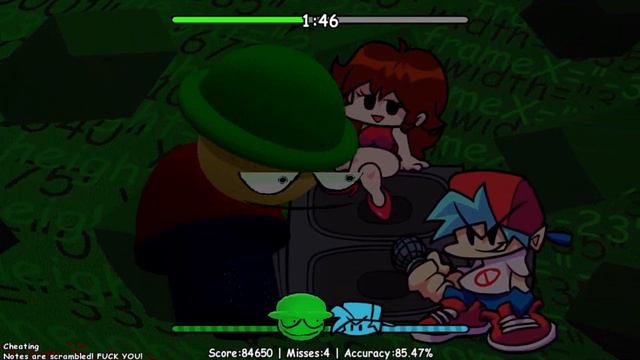 FNF Vs Dave and Bambi V3.0 Cheating Gameplay смотреть онлайн